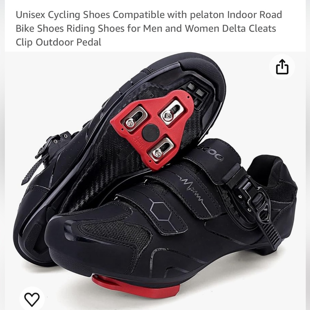New! Unisex 46 cycling shoes compatible w/ peloton delta cleats bike 11 M, 14 W